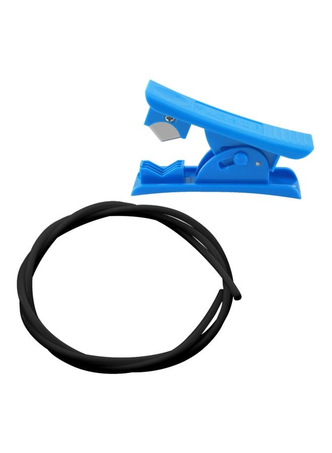 Aibecy PTFE Feeding Tube With Nozzle For 3D Printer Black/Blue  - Image 1