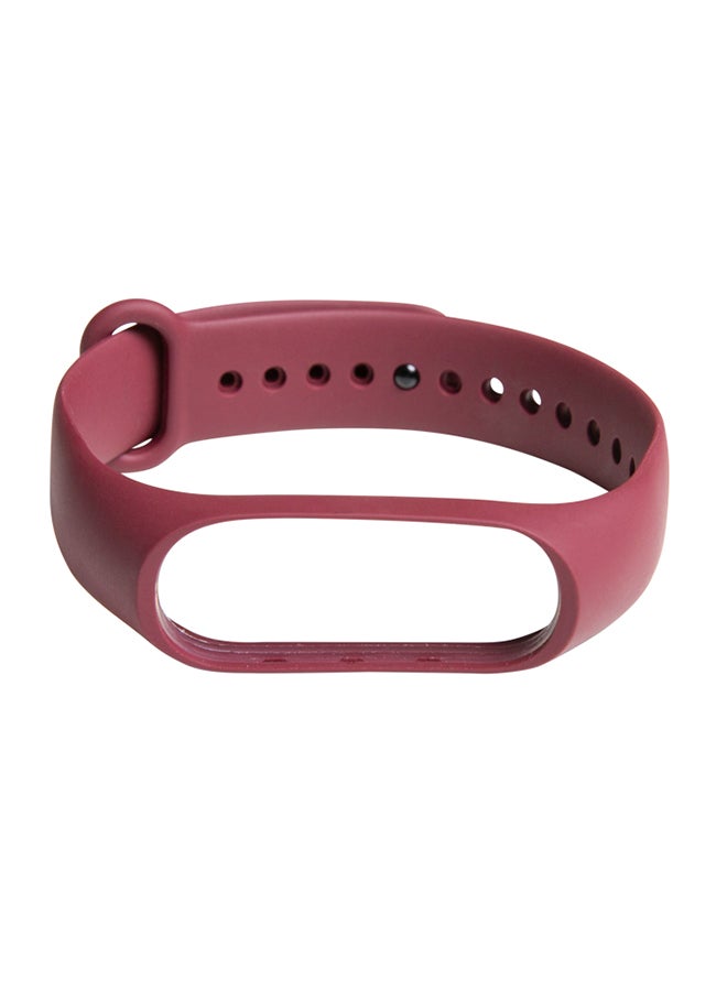 Xiaomi - Replacement Band For Xiaomi Mi Band 4 Wine Red - Image 1