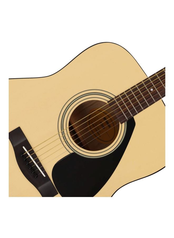 ياماها جيتار صوتي بحجم كامل وأوتار من المعدن طراز F310 - Image 4