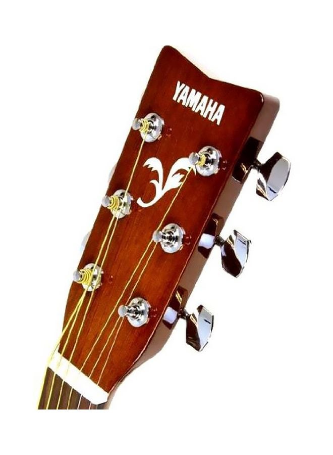 ياماها جيتار صوتي بحجم كامل وأوتار من المعدن طراز F310 - Image 5