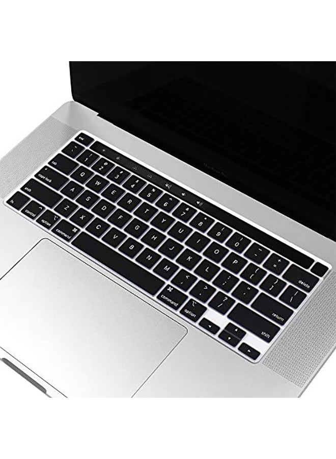 ProElife Protective Keyboard Cover Skin For Apple MacBook Pro 16-Inch Black - Image 2