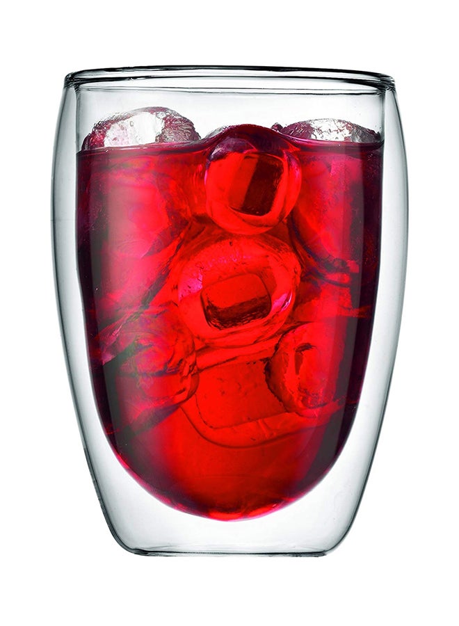 2-Piece Double Wall Glass Set Clear - Image 3