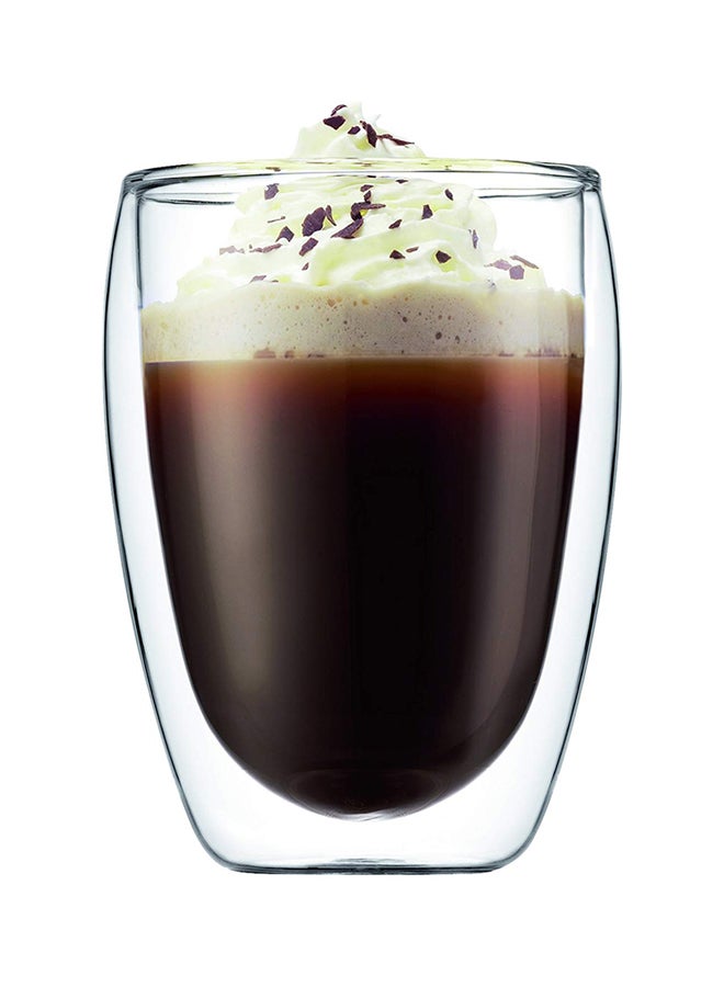 2-Piece Double Wall Glass Set Clear - Image 4