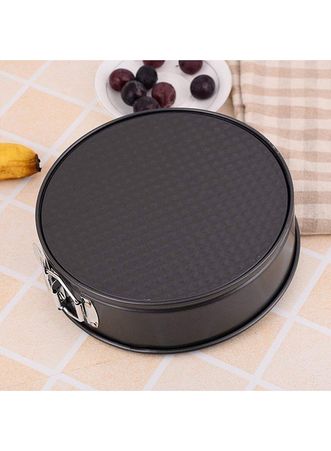 3-Piece Non-Stick Cake Mould Set Black - Image 5