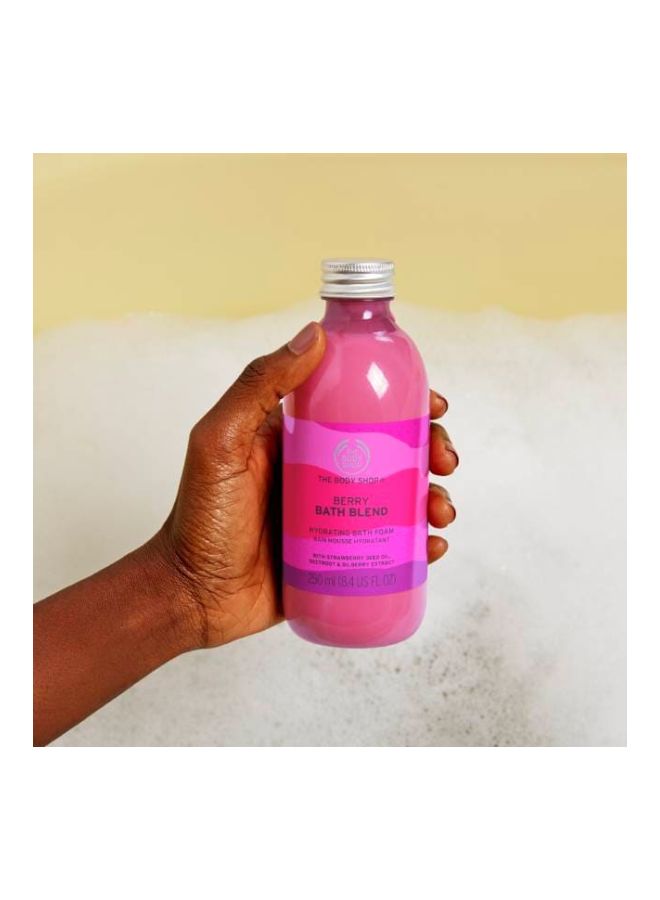 THE BODY SHOP - Berry Bath Blend Hydrating Foam 250ml - Image 1