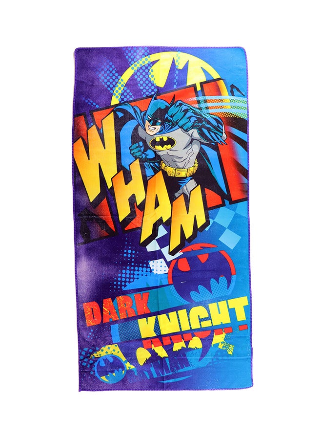 WB Games Batman Printed Beach Towel Multicolour 55 x 11cm  - Image 2