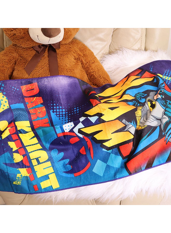 WB Games Batman Printed Beach Towel Multicolour 55 x 11cm  - Image 4