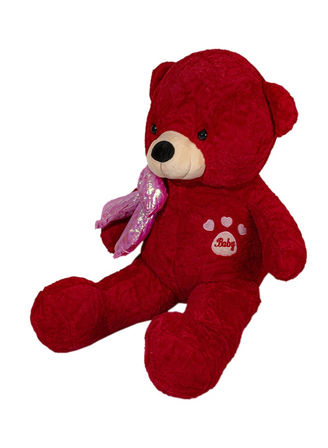 دمية كبيرة على شكل دب لطيف وأنيق من القطن - Image 2