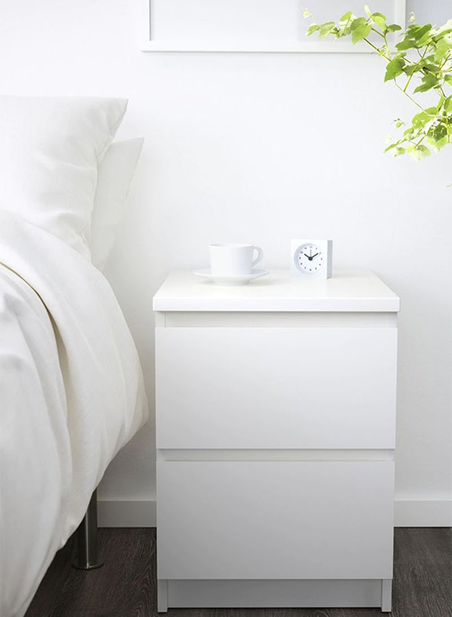 Chest Of Drawers White 40x48x55cm - Image 2