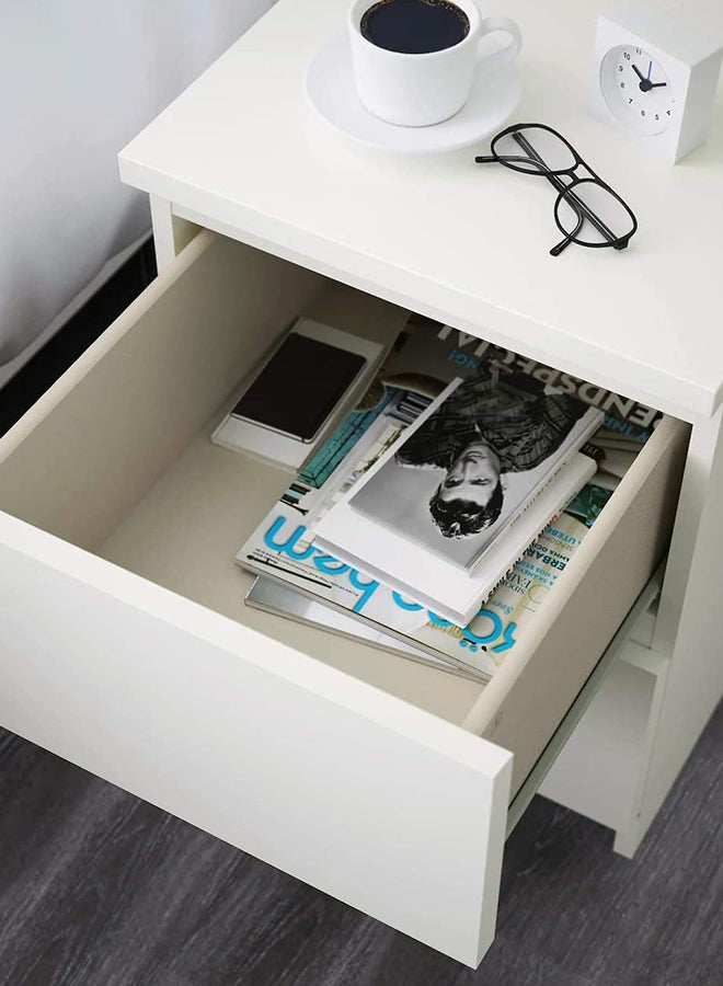 Chest Of Drawers White 40x48x55cm - Image 4