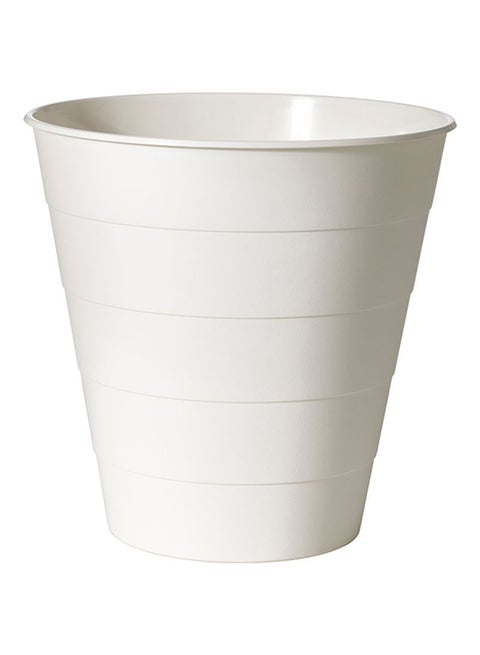 Garden Waste Basket White
