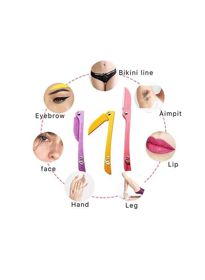 Feather-Flamingo - Hair Removal Razor Pink - Image 1