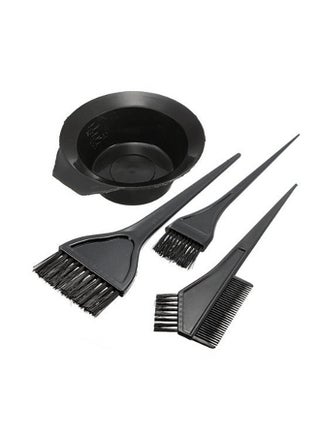 3-Piece Hair Dye Colour Brush With Bowl Black - https://f.nooncdn.com/p/v1591686621/N38343881A_1.jpg