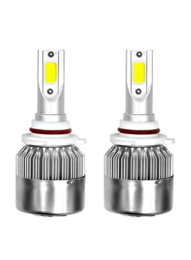 Generic 2-Piece LED Headlight Bulb Set 