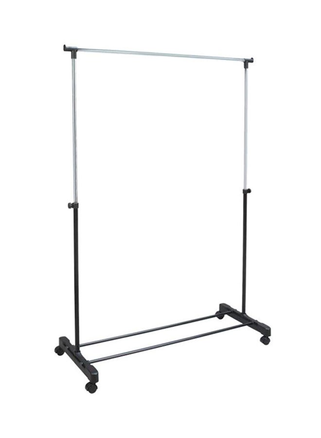 Generic - Metal Garment Rack Black/Silver 130x45x160cm - Image 1