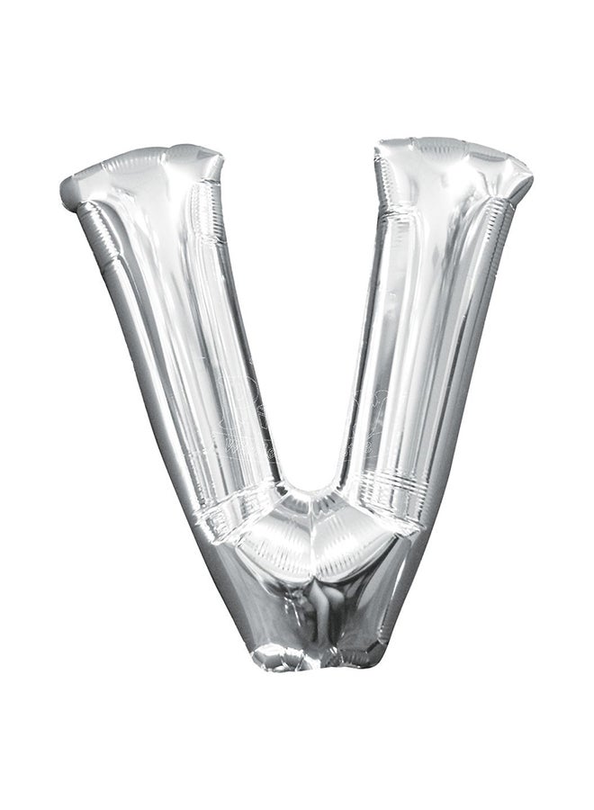 Secret Letter V Birthday Balloon 100 x 95cm