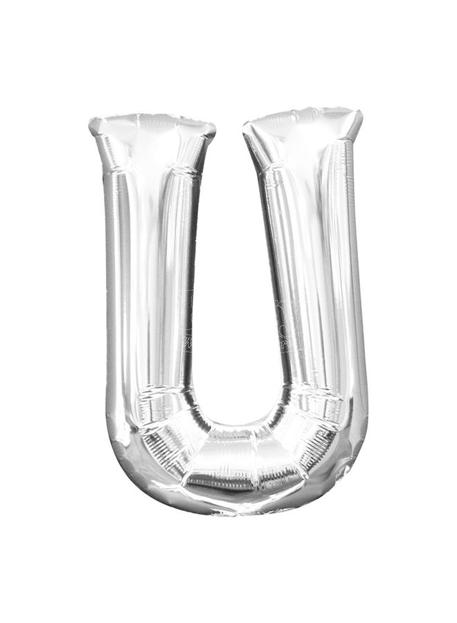 Secret Letter U Shape Birthday Decorative Balloon 100 x 95cm - Image 1