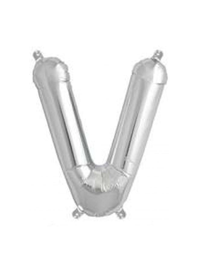 Tamona Letter V Helium Foil Balloon 30inch  - Image 1