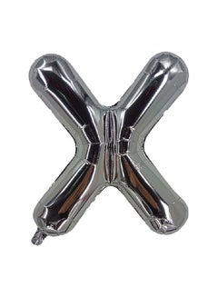 Party Time Letter X Foil Balloon  - Image 1