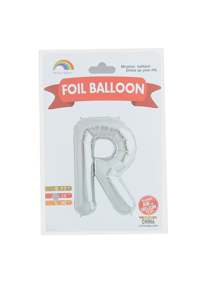 Mcolour Balloon Letter R Foil Balloon - Image 1