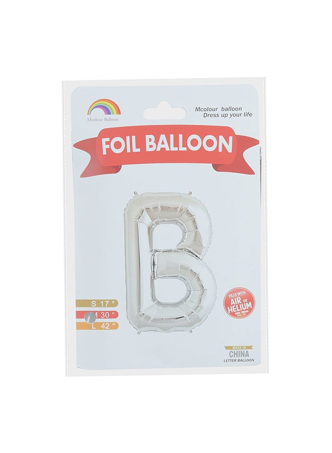Mcolour Balloon Letter B Foil Balloon - Image 1