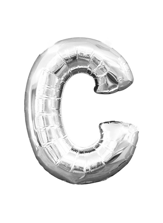 Secret Letter C Shape Birthday Decorative Balloon 100 x 95cm - Image 1