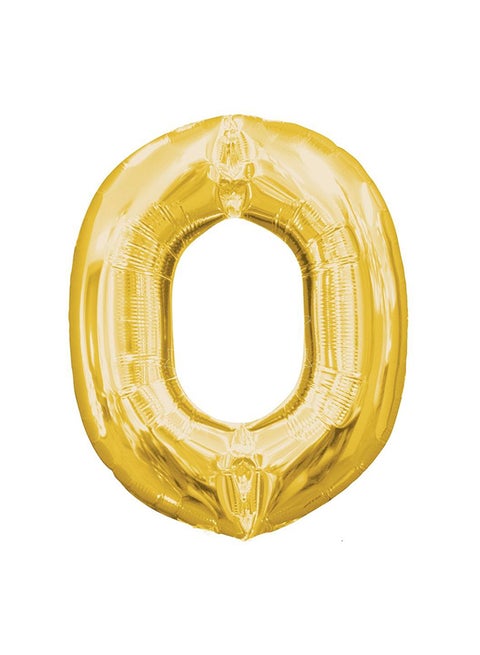 بالون حفلات من القصدير على شكل حرف O 100 x 95سم