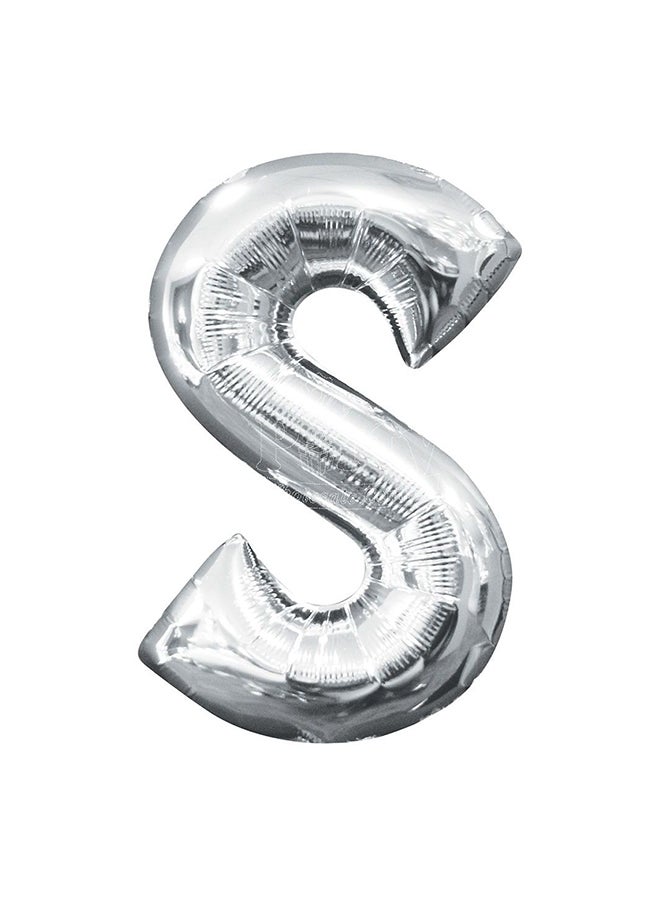 Secret S Letter Birthday Balloon 100 x 95cm