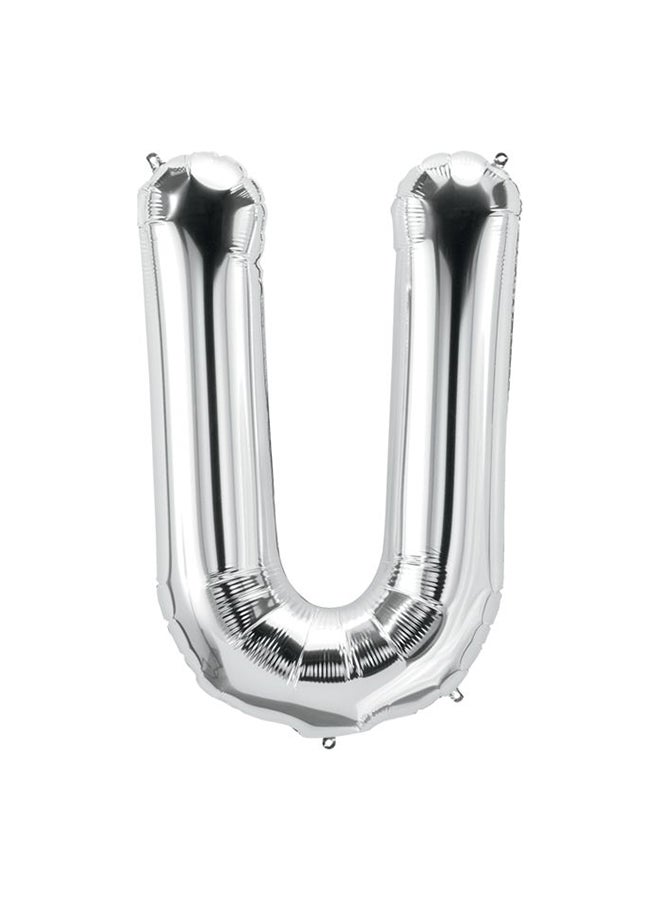 Letter U Shape Decorative Balloon 34inch