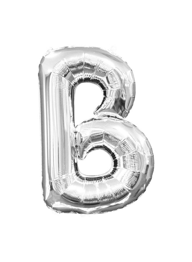 Secret Letter B Shape Birthday Decorative Balloon 100 x 95cm - Image 1