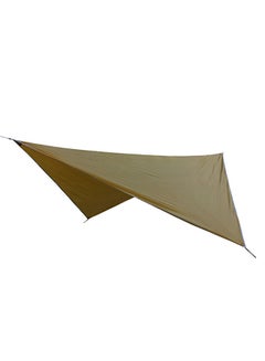 Generic Waterproof Rhombus UV Resistant Sand Sunshade Khaki  - Image 1