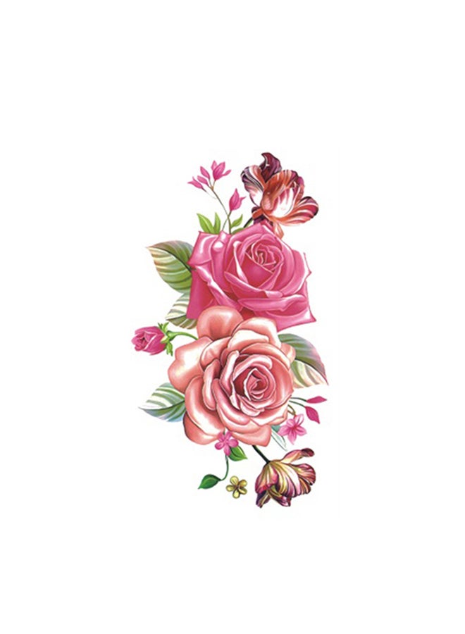 Fashionable Waterproof Temporary Tattoo Stickers Multicolour