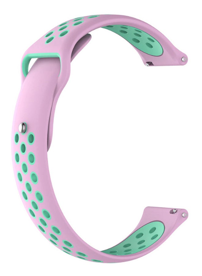 Remson Water-Proof Replacement Band For Huawei Watch GT 2e Pink/Teal - Image 1