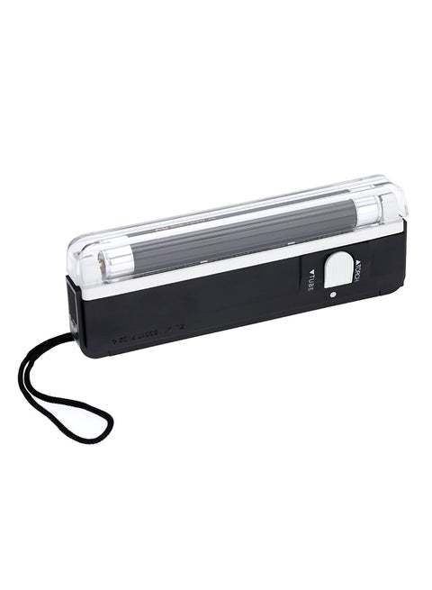 Portable Handheld UV Light Torch Lamp Black/Clear