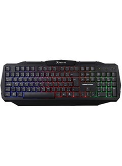 3-Colour Backlight Gaming Wired Keyboard - English
