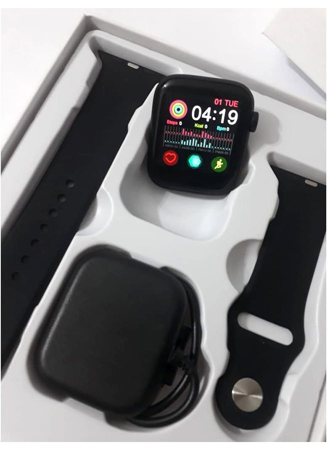 Generic - T5 Pro Smart Watch For Android And iOS Black - Image 1