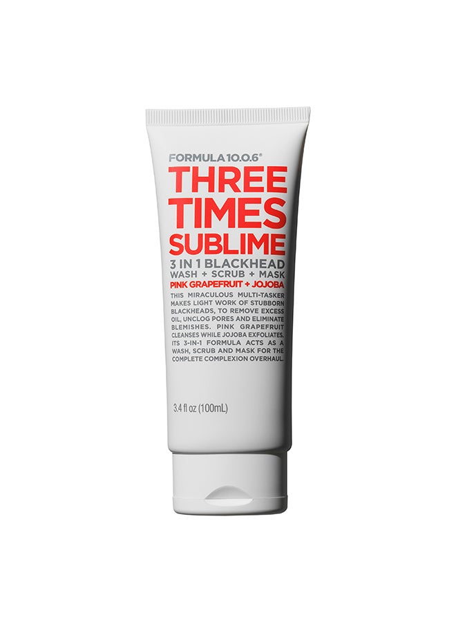 FORMULA 10.0.6 - Three Times Sublime 3-in-1 100ml - Image 1