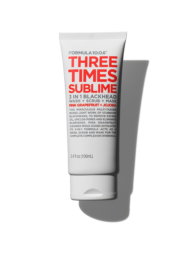 FORMULA 10.0.6 - Three Times Sublime 3-in-1 100ml - Image 1