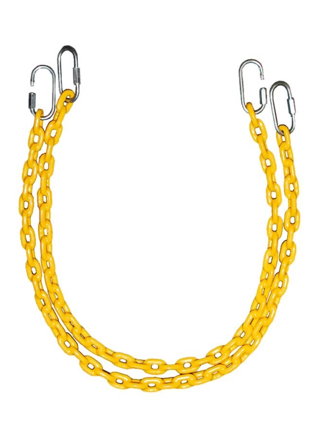 شيانغ يو سلسلة أرجوحة فولاذية مغطاة بالبلاستيك مع خطاف رابط سريع - Image 2