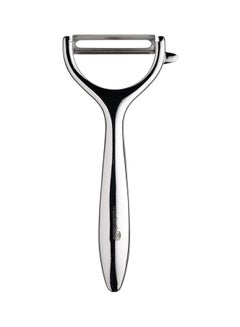 MASTERCLASS Stainless Steel Peeler Silver/Black 12cm  - Image 1
