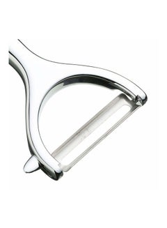 MASTERCLASS Stainless Steel Peeler Silver/Black 12cm  - Image 2