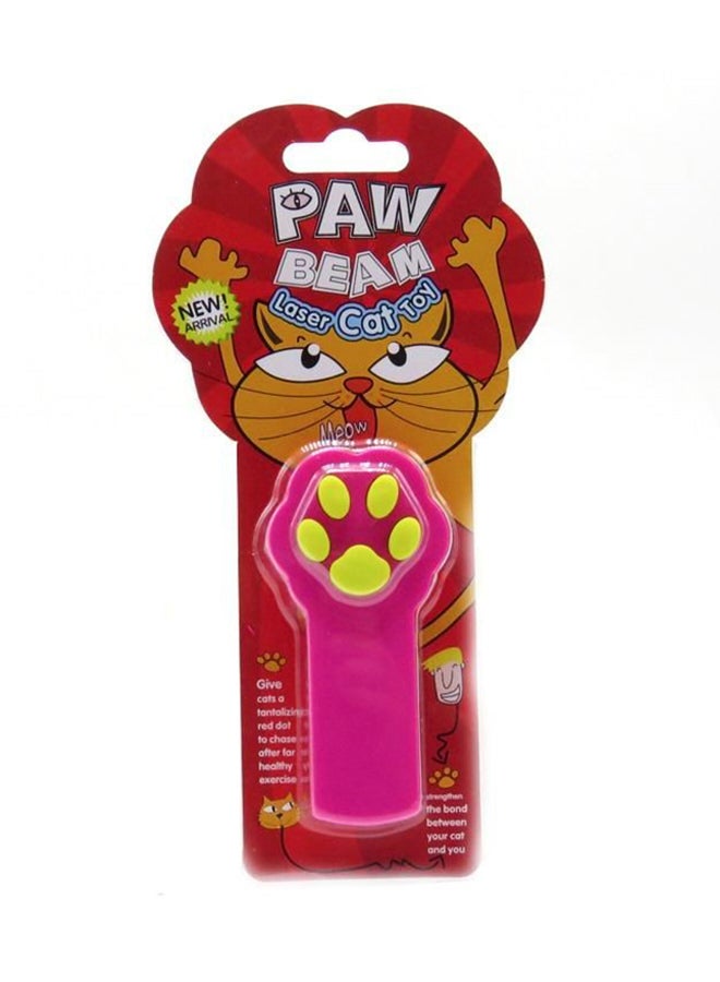 Paw Beam Laser Cat Toy Pink/Yellow