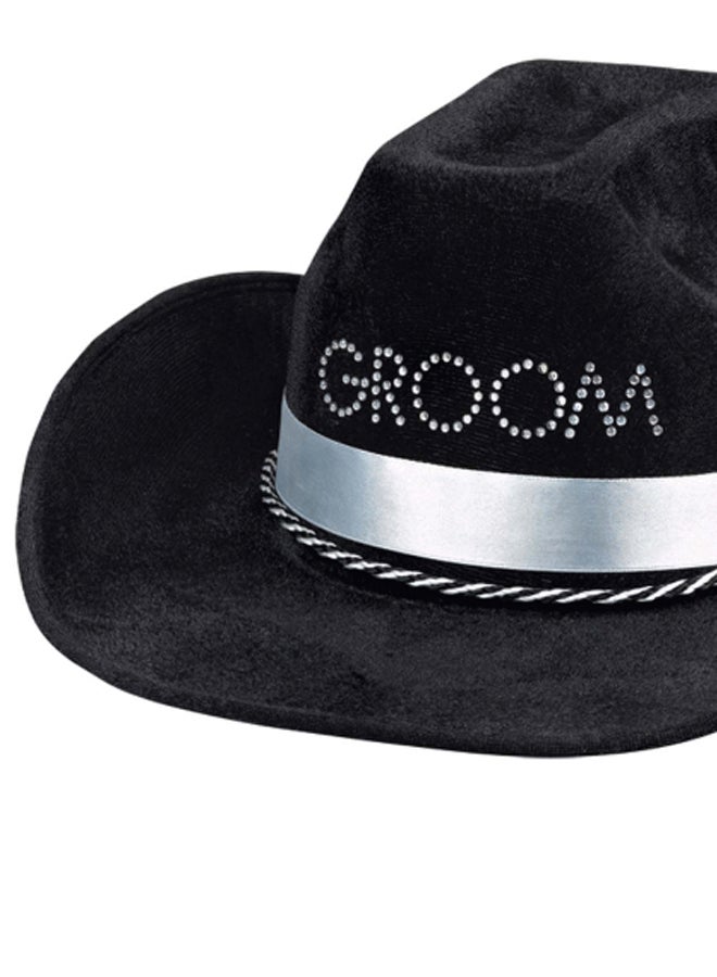 Amscan Groom Cowboy Hat 15 x 3inch  - Image 2