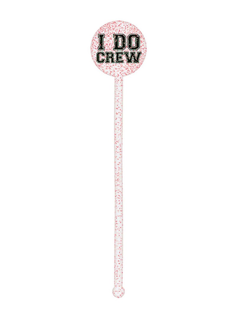 Amscan 18-Piece I Do Crew Glitter Stirrer Set M