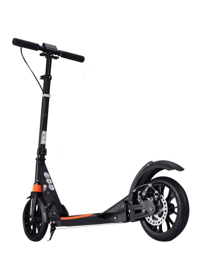 Cool Baby - 2-Wheel Double Shock Folding Scooter ‎‎‎And  Adjustable Handlebar(Black) ‎‎‎95x14x108cm - Image 1
