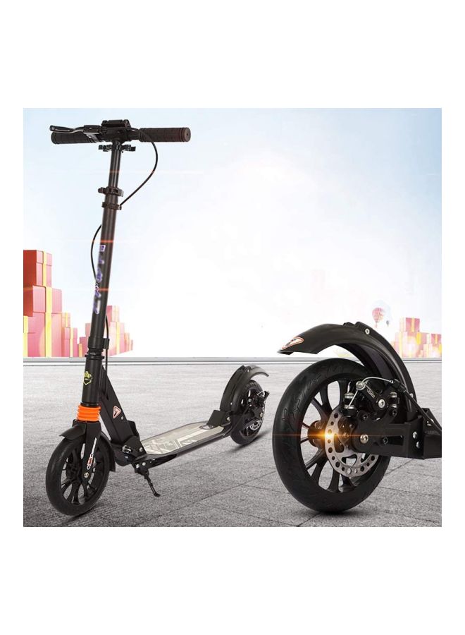 Cool Baby - 2-Wheel Double Shock Folding Scooter ‎‎‎And  Adjustable Handlebar(Black) ‎‎‎95x14x108cm - Image 1