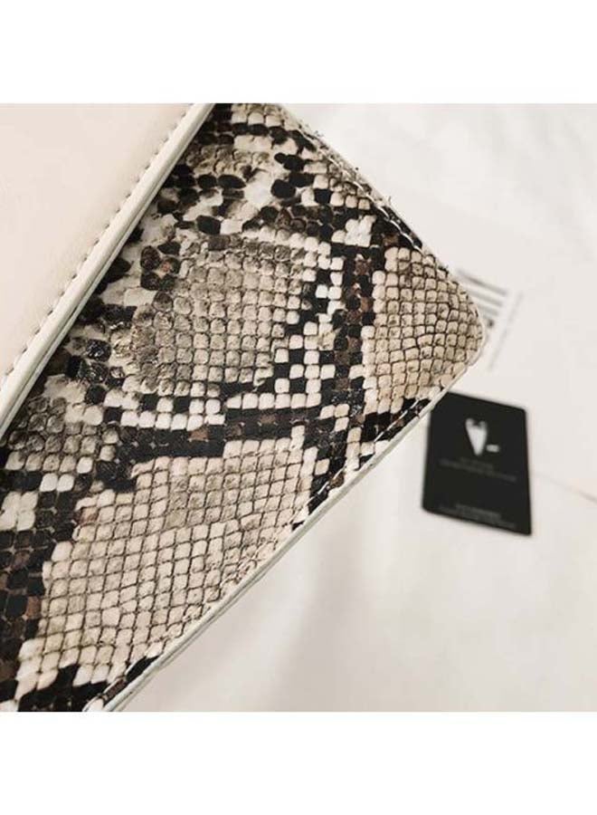 Bow Detail Crossbody Bag White