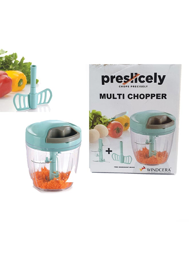 WINDCERA 5-Blade Multi-Chopper and Slicer Green/Clear/Black - Image 2