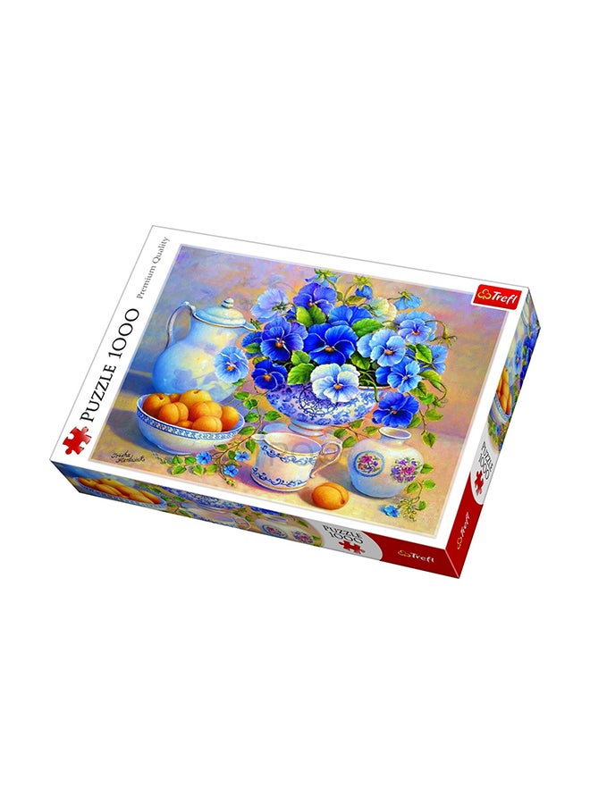 تريفل أحجية تركيب الصور بتصميم باقة زهور من 1000 قطعة طراز 10466