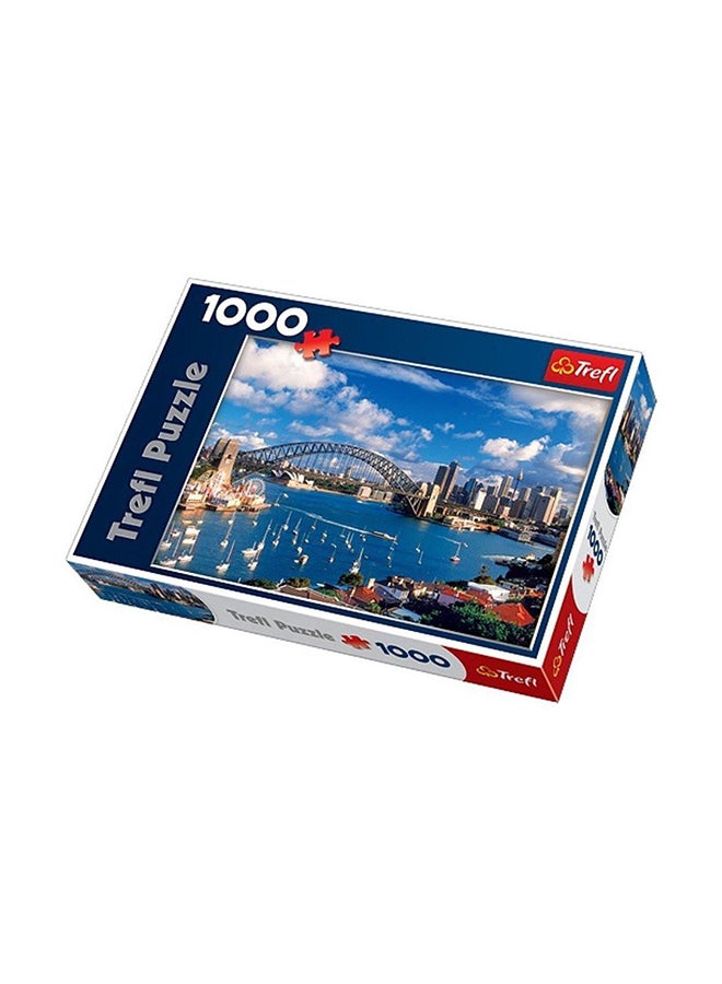 Trefl 1000-Piece Port Jackson Sydney Jigsaw Puzzle Set